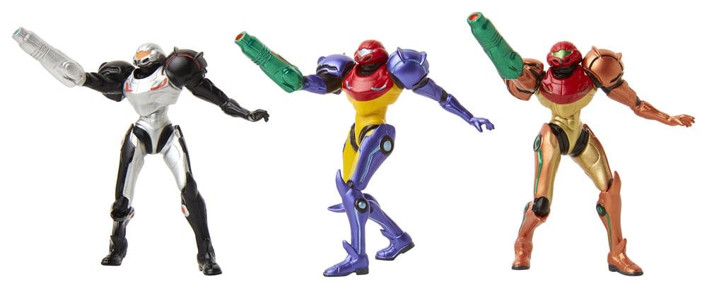 World of Nintendo Metroid Mini Figure 3-Pack Chozo Power Suits 6 cm - Image 2