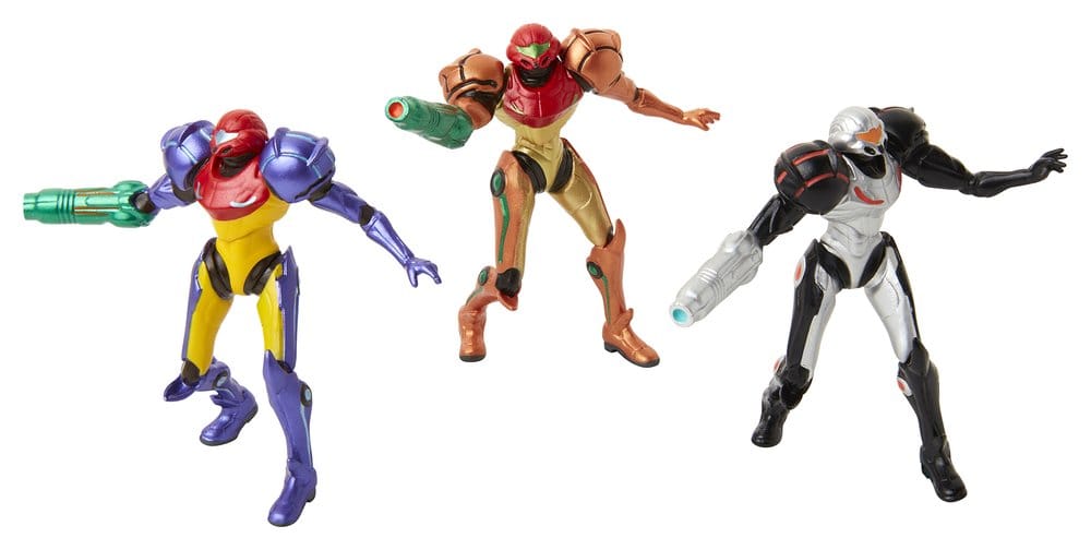 World of Nintendo Metroid Mini Figure 3-Pack Chozo Power Suits 6 cm - Image 4