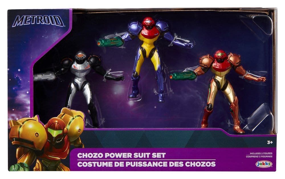 World of Nintendo Metroid Mini Figure 3-Pack Chozo Power Suits 6 cm - Image 5
