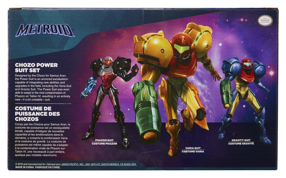 World of Nintendo Metroid Mini Figure 3-Pack Chozo Power Suits 6 cm - Image 8