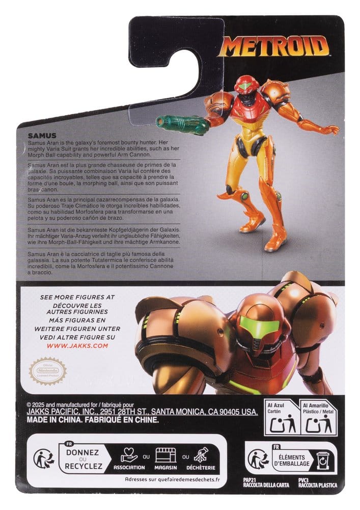 World of Nintendo Metroid Actionfigure Samus 6 cm - Image 5