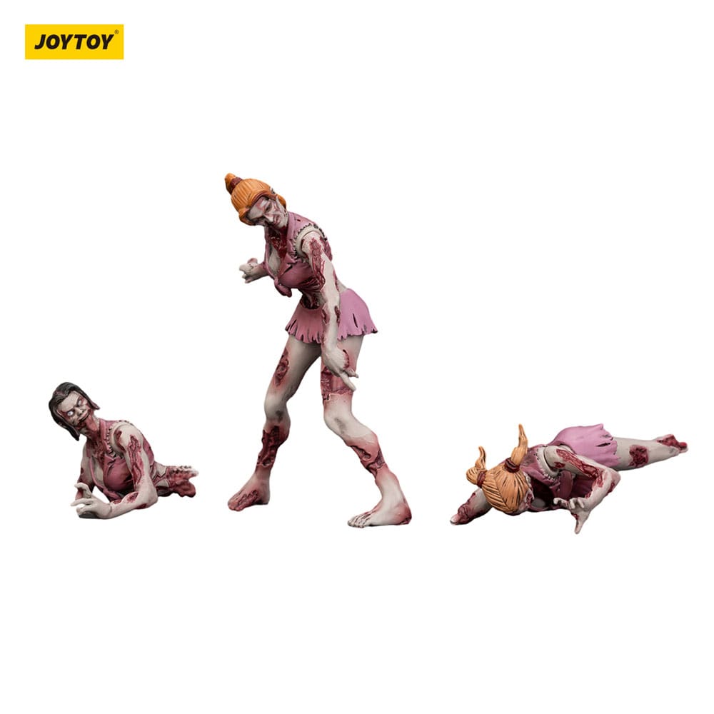 Zombie Dark Source Action Figures 3-Pack Cheer Leaders 8 cm - Image 8