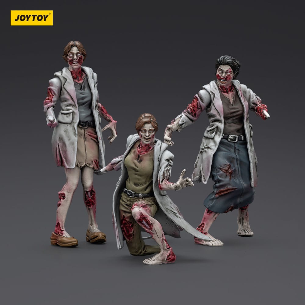 Zombie Dark Source Action Figures 3-Pack Medics 8 cm - Image 2