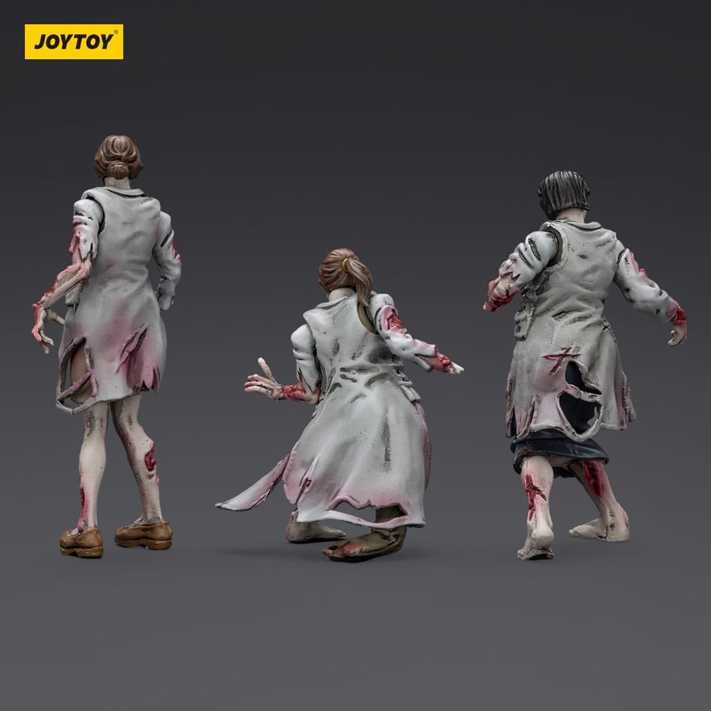 Zombie Dark Source Action Figures 3-Pack Medics 8 cm - Image 4