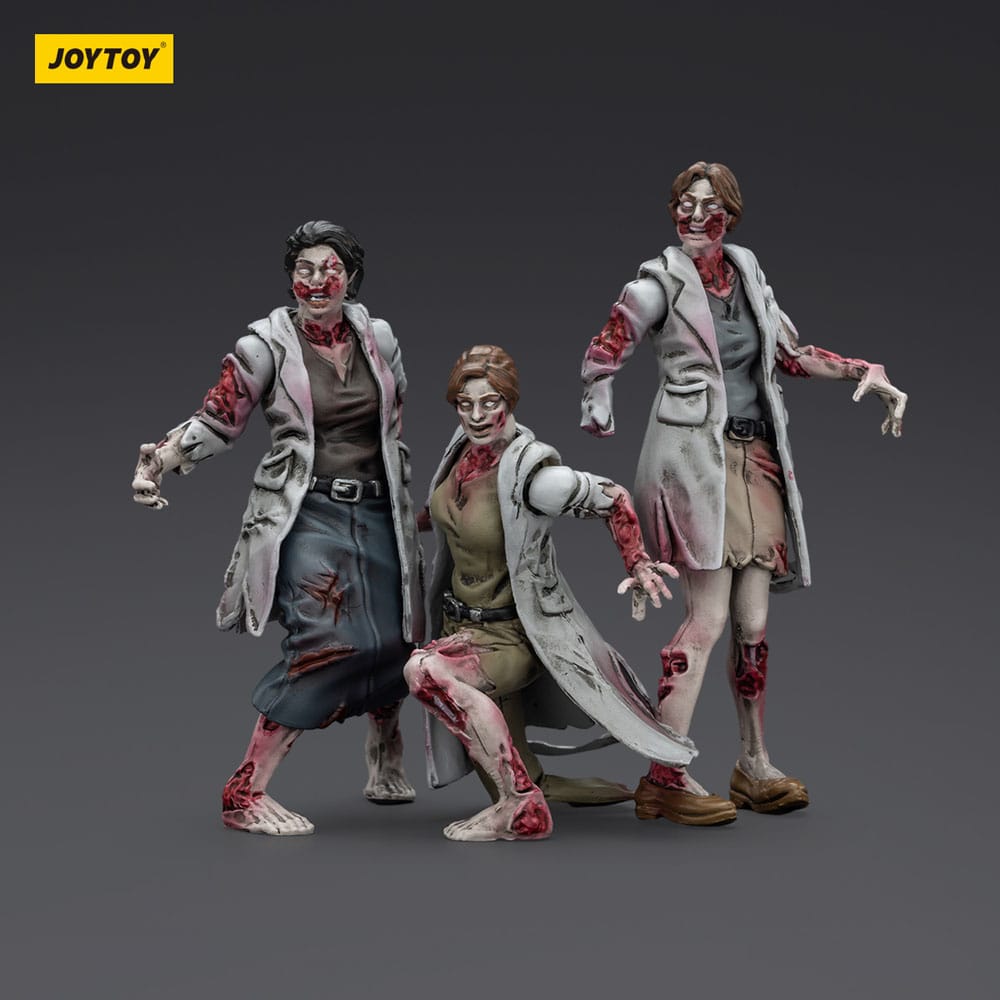 Zombie Dark Source Action Figures 3-Pack Medics 8 cm - Image 5