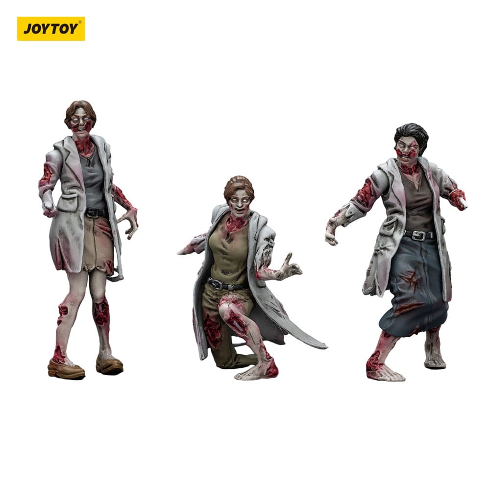 Zombie Dark Source Action Figures 3-Pack Medics 8 cm - Image 8