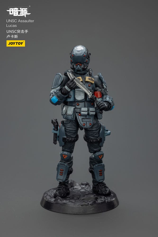 UNSC Dark Source Action Figur Assaulter Lucas 7 cm - Image 8