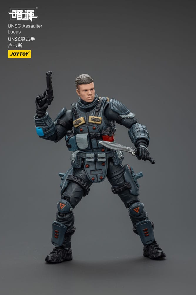 UNSC Dark Source Action Figur Assaulter Lucas 7 cm - Image 9