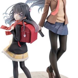 Rascal Does Not Dream of a Knapsack Kid PVC Statue Mai Sakurajima High School Graduation Ver. & Knapsack Kid 19 cm