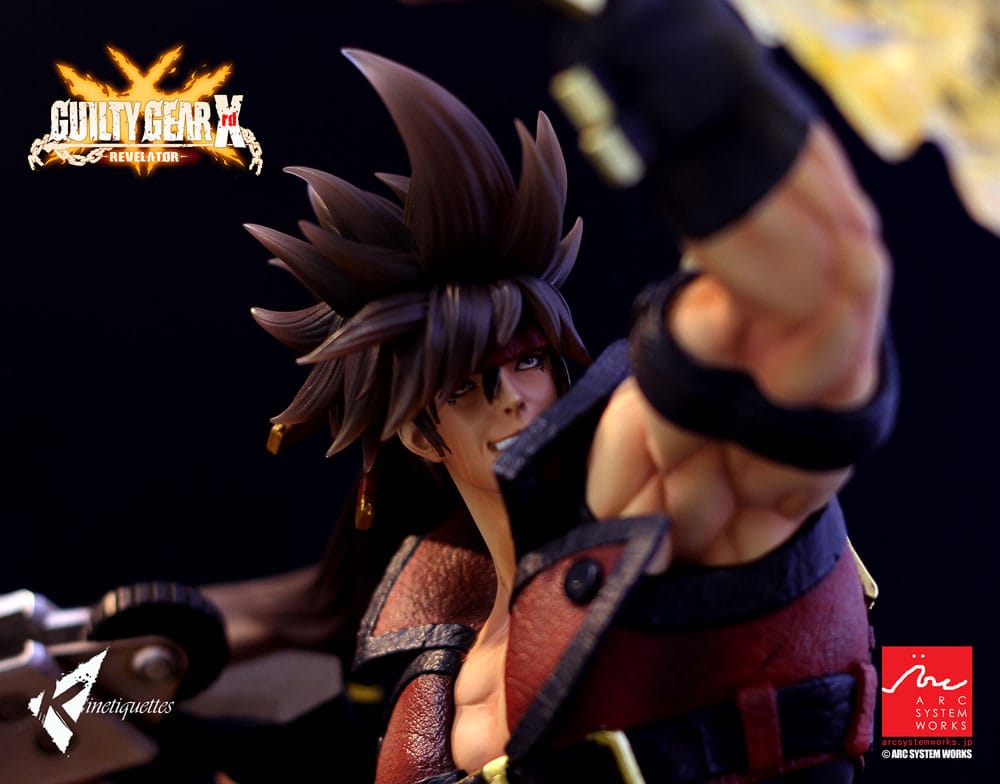 Guilty Gear Xrd Revelator Diorama Sol Badguy - The Bounty Hunter 26 cm - Image 3