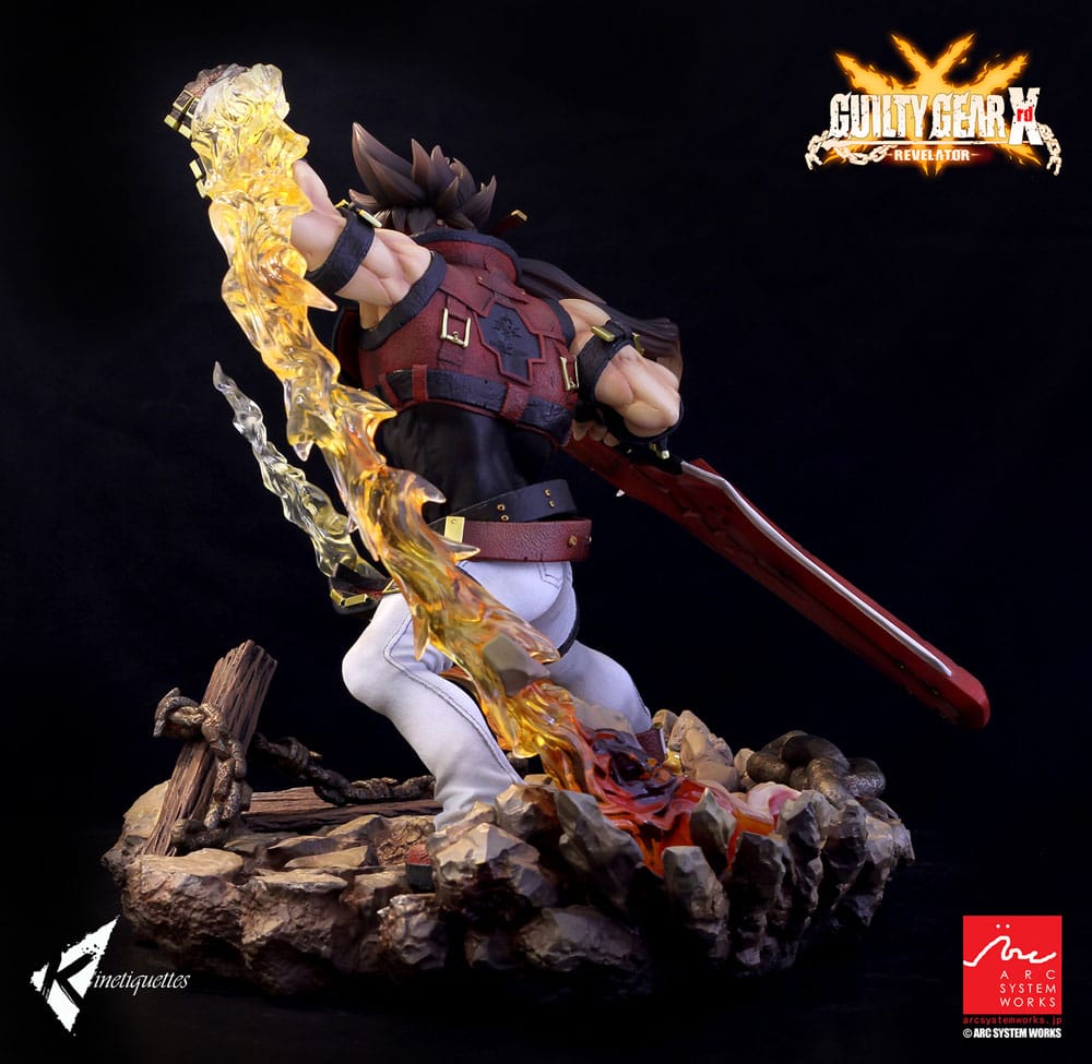 Guilty Gear Xrd Revelator Diorama Sol Badguy - The Bounty Hunter 26 cm - Image 7