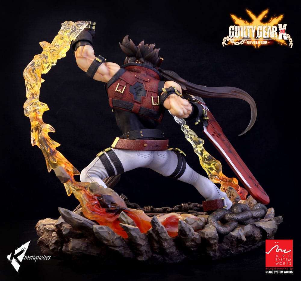 Guilty Gear Xrd Revelator Diorama Sol Badguy - The Bounty Hunter 26 cm - Image 8