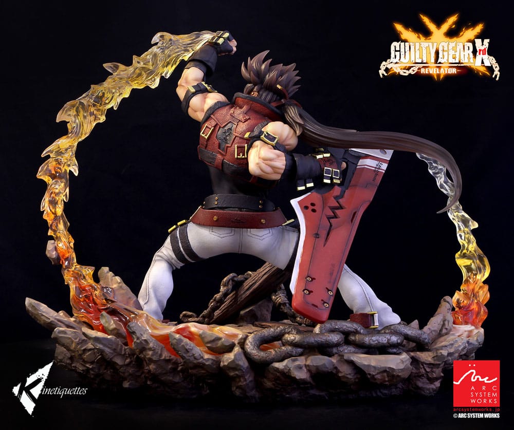 Guilty Gear Xrd Revelator Diorama Sol Badguy - The Bounty Hunter 26 cm - Image 9