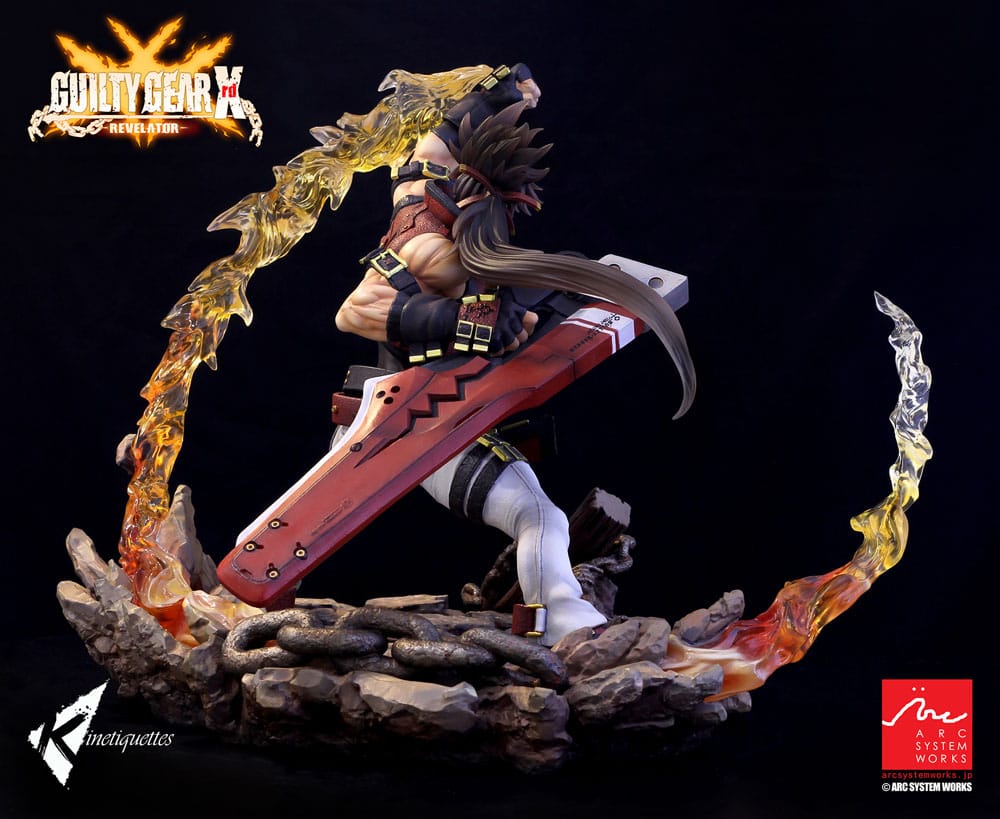 Guilty Gear Xrd Revelator Diorama Sol Badguy - The Bounty Hunter 26 cm - Image 10