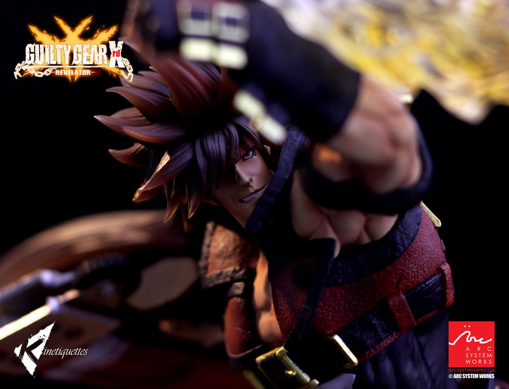 Guilty Gear Xrd Revelator Diorama Sol Badguy - The Bounty Hunter 26 cm - Image 12