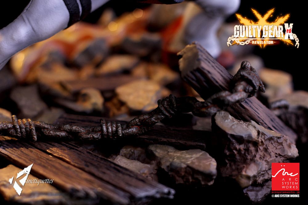 Guilty Gear Xrd Revelator Diorama Sol Badguy - The Bounty Hunter 26 cm - Image 16