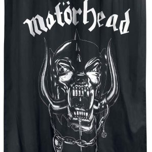 Motörhead Shower Curtain Warpig Logo