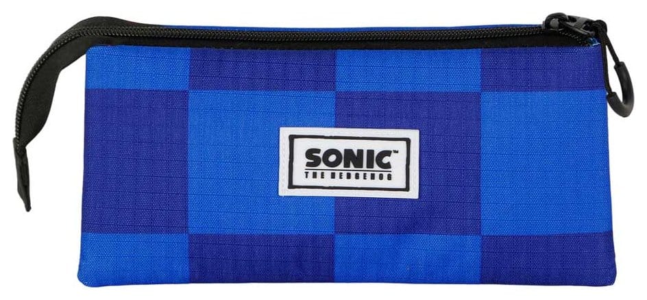 Sonic - The Hedgehog Triple Pencil case SEGA Sight Blue - Image 3