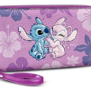 Lilo & Stitch Essential Coin Purse Stitch & Angel Lilac