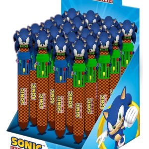 Sonic - The Hedgehog Multicoloured ball pen Display (24)