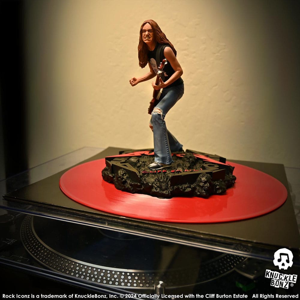 Metallica Rock Iconz Statue Cliff Burton II 22 cm - Image 7