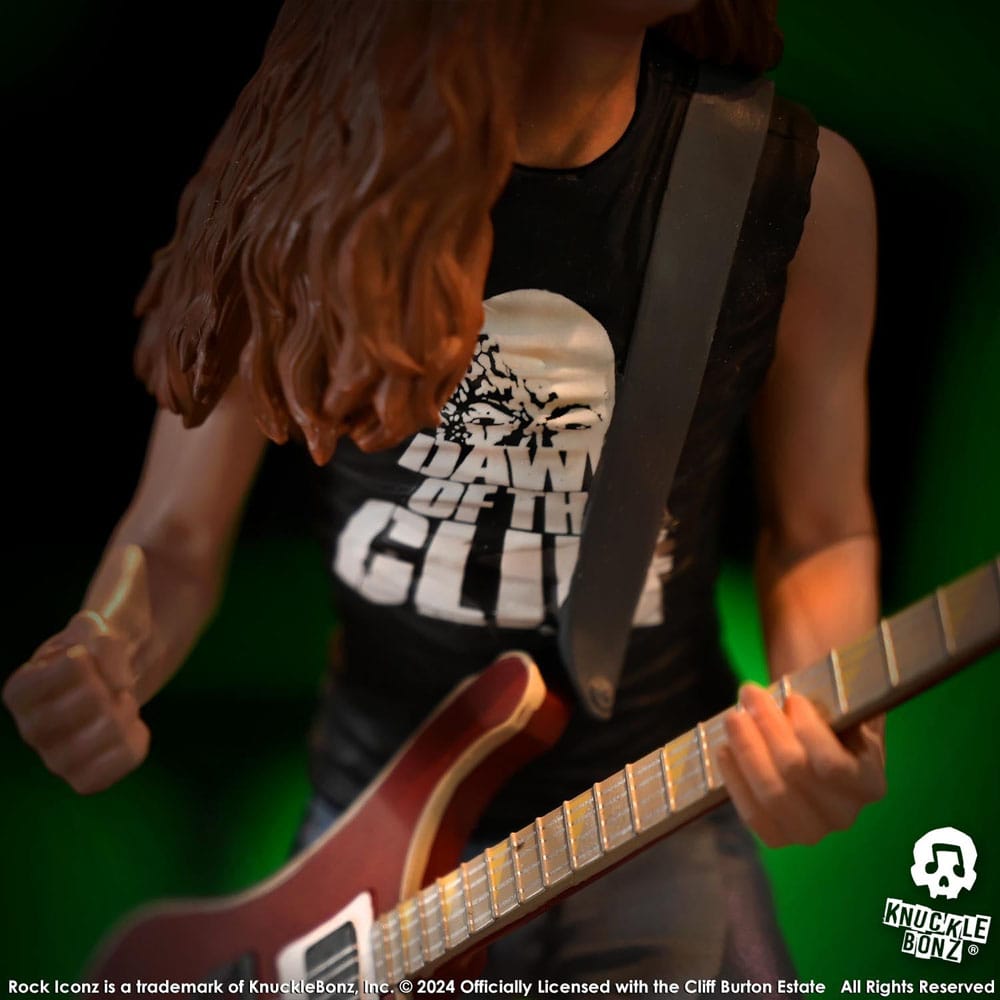 Metallica Rock Iconz Statue Cliff Burton II 22 cm - Image 19