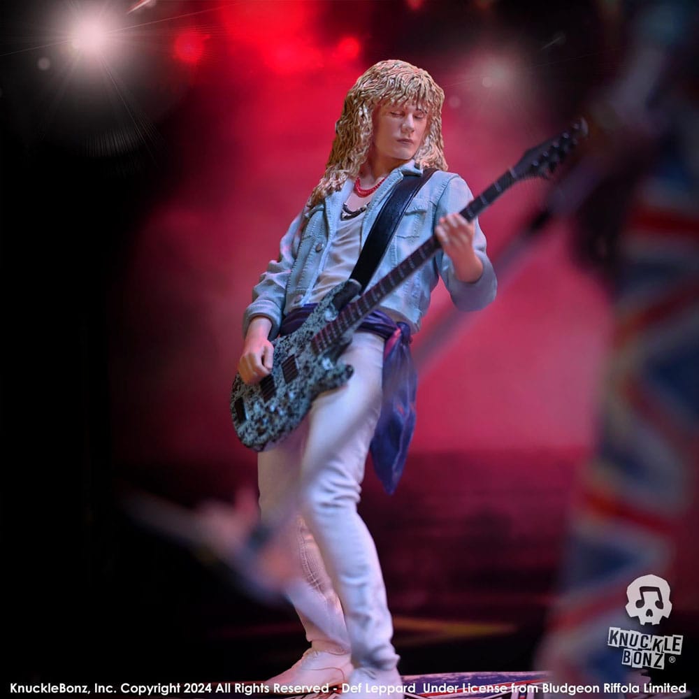 Def Leppard Rock Iconz Statue Rick Savage 24 cm - Image 2