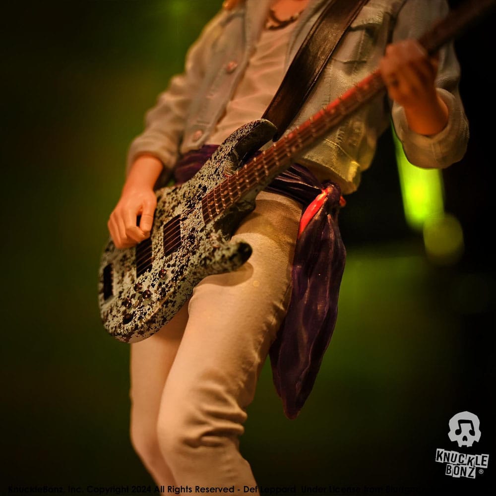 Def Leppard Rock Iconz Statue Rick Savage 24 cm - Image 5