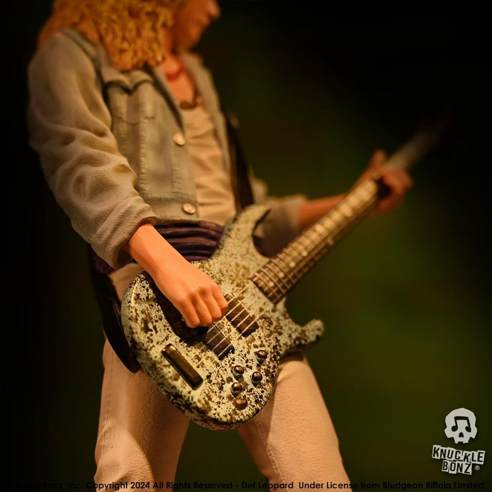 Def Leppard Rock Iconz Statue Rick Savage 24 cm - Image 6