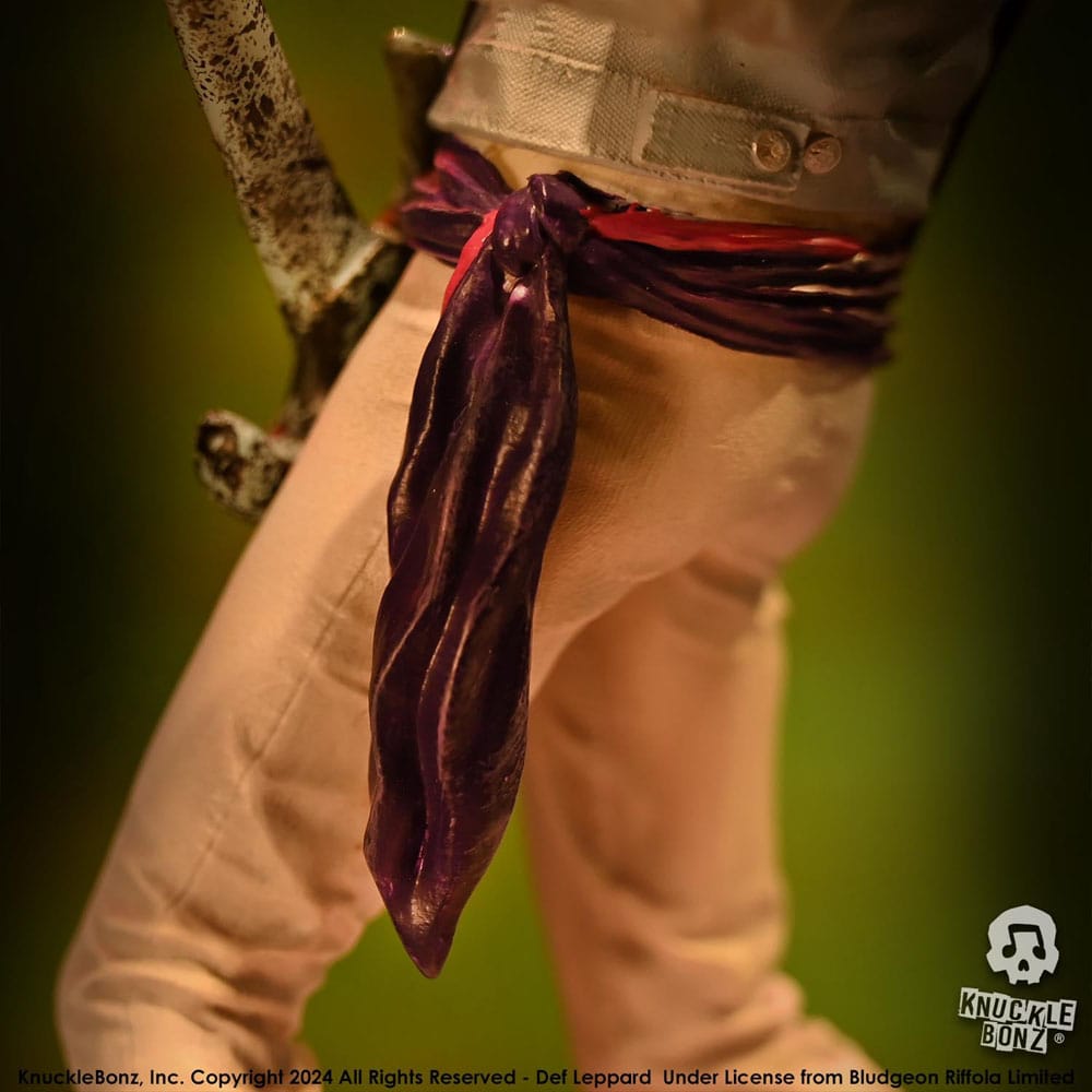 Def Leppard Rock Iconz Statue Rick Savage 24 cm - Image 7