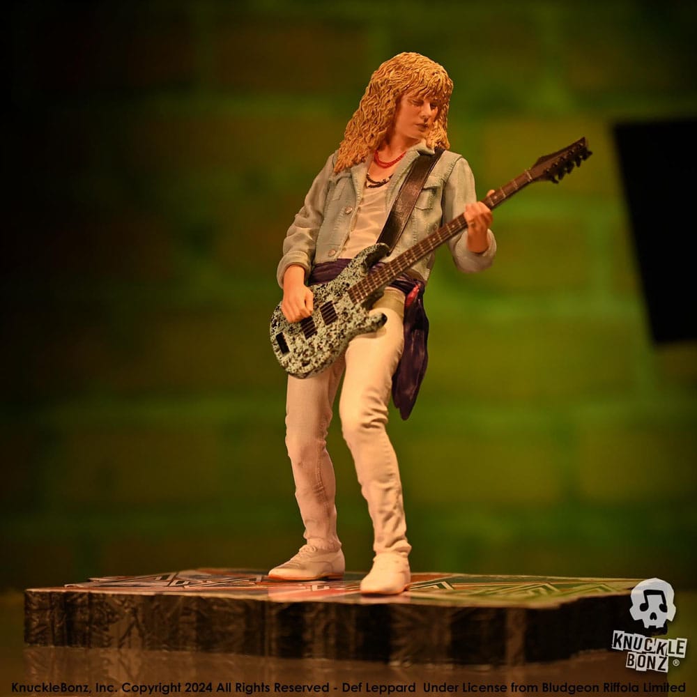 Def Leppard Rock Iconz Statue Rick Savage 24 cm - Image 11