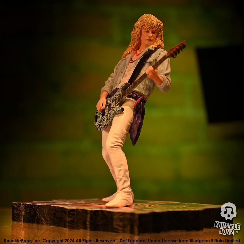 Def Leppard Rock Iconz Statue Rick Savage 24 cm - Image 12