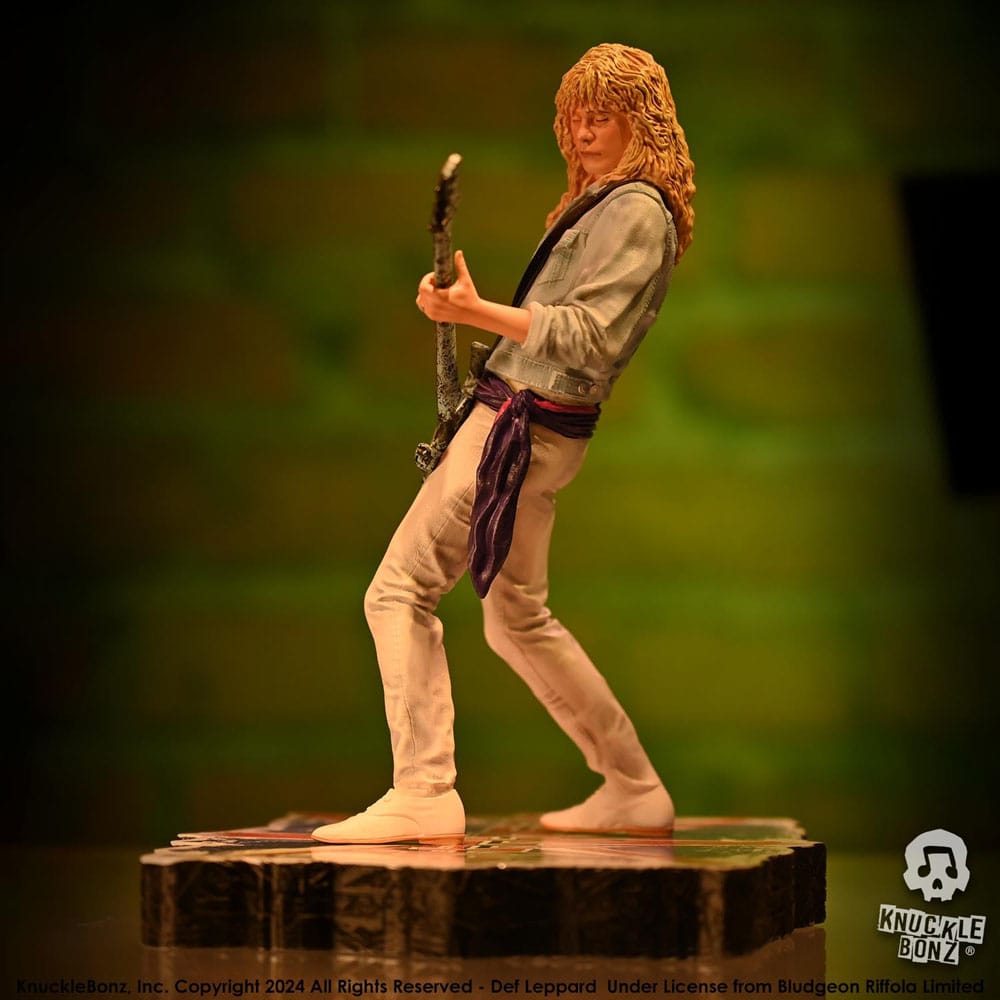 Def Leppard Rock Iconz Statue Rick Savage 24 cm - Image 13