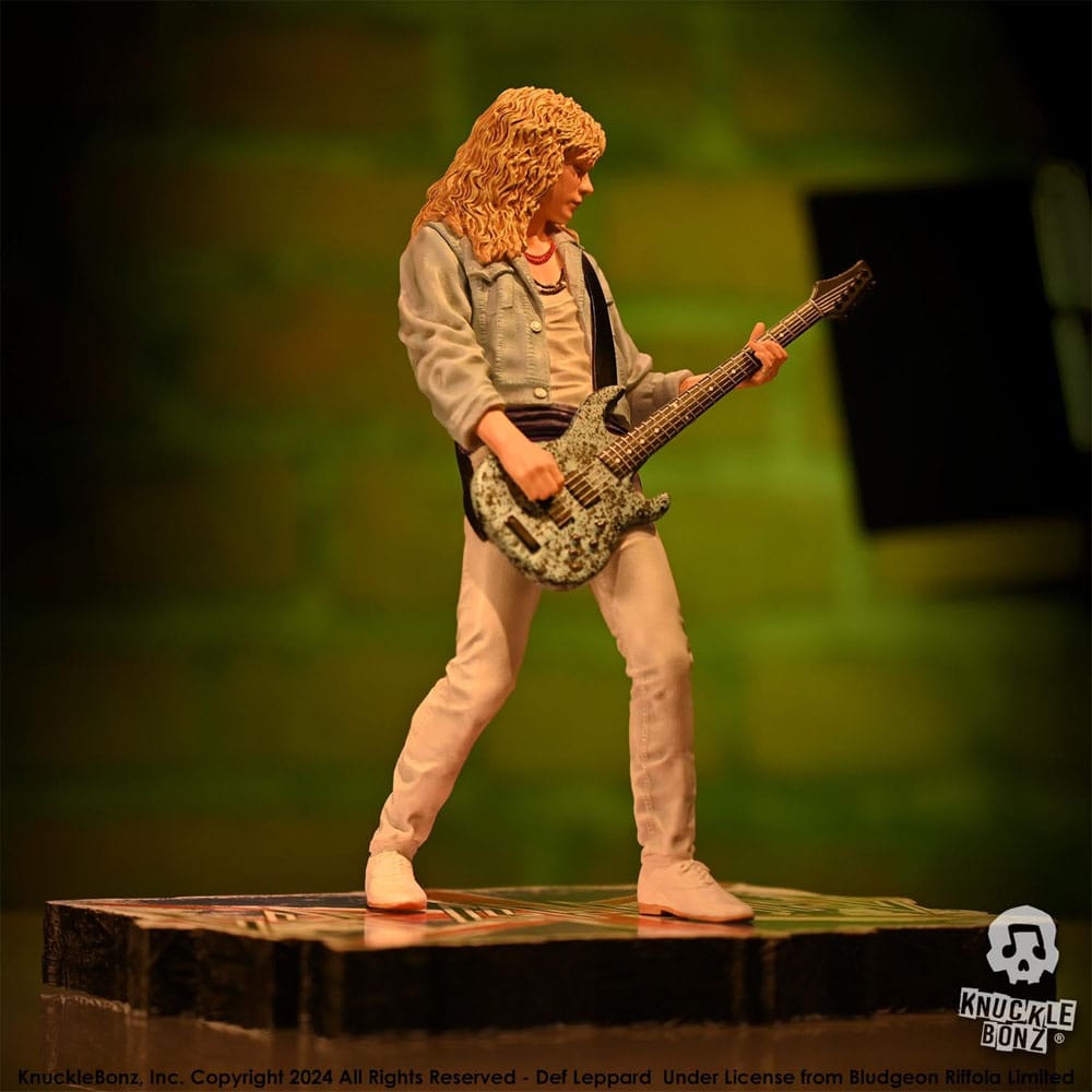 Def Leppard Rock Iconz Statue Rick Savage 24 cm - Image 16