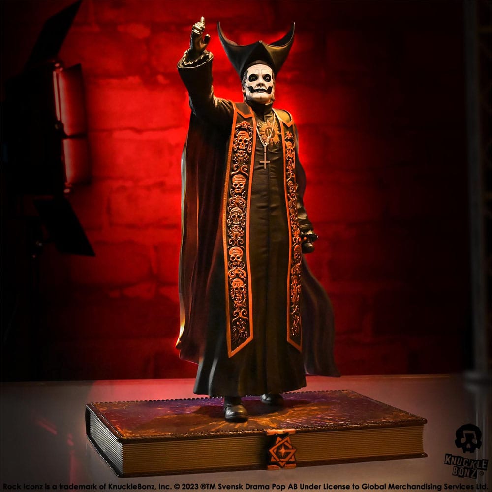 Ghost Rock Iconz Statue 1/9 Papa Emeritus IV (Black Robes) 22 cm - Image 3