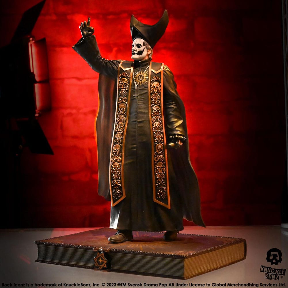 Ghost Rock Iconz Statue 1/9 Papa Emeritus IV (Black Robes) 22 cm - Image 8