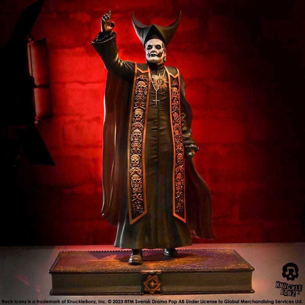 Ghost Rock Iconz Statue 1/9 Papa Emeritus IV (Black Robes) 22 cm - Image 10