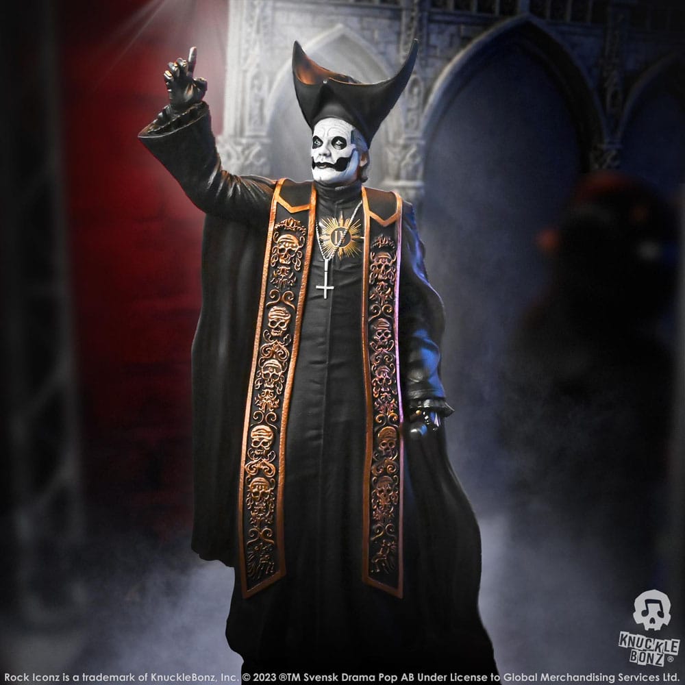 Ghost Rock Iconz Statue 1/9 Papa Emeritus IV (Black Robes) 22 cm - Image 25