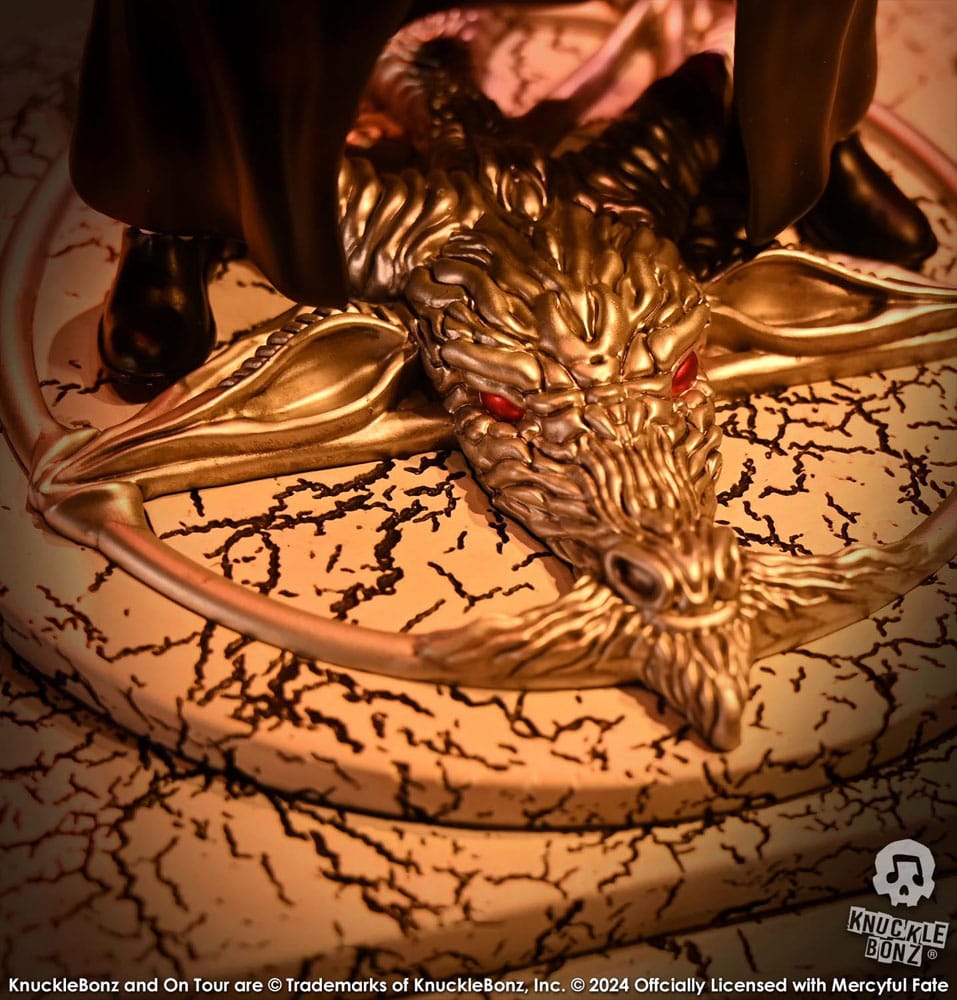 Mercyful Fate Rock Iconz Statue King Diamond III (Black Version) 22 cm - Image 4