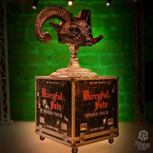 Mercyful Fate Rock Ikonz On Tour Road Case Statue & Stage Mask Set World Tour
