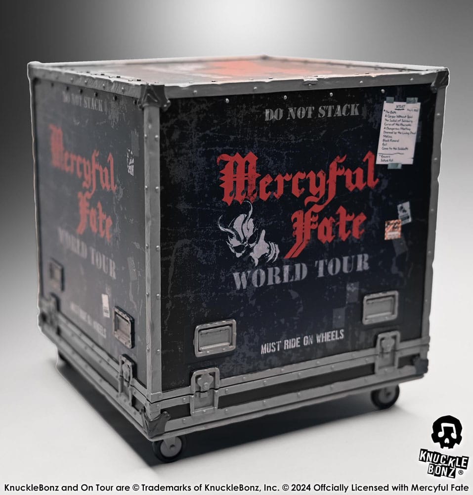 Mercyful Fate Rock Ikonz On Tour Road Case Statue & Stage Mask Set World Tour - Image 4