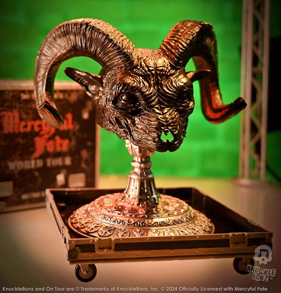 Mercyful Fate Rock Ikonz On Tour Road Case Statue & Stage Mask Set World Tour - Image 10