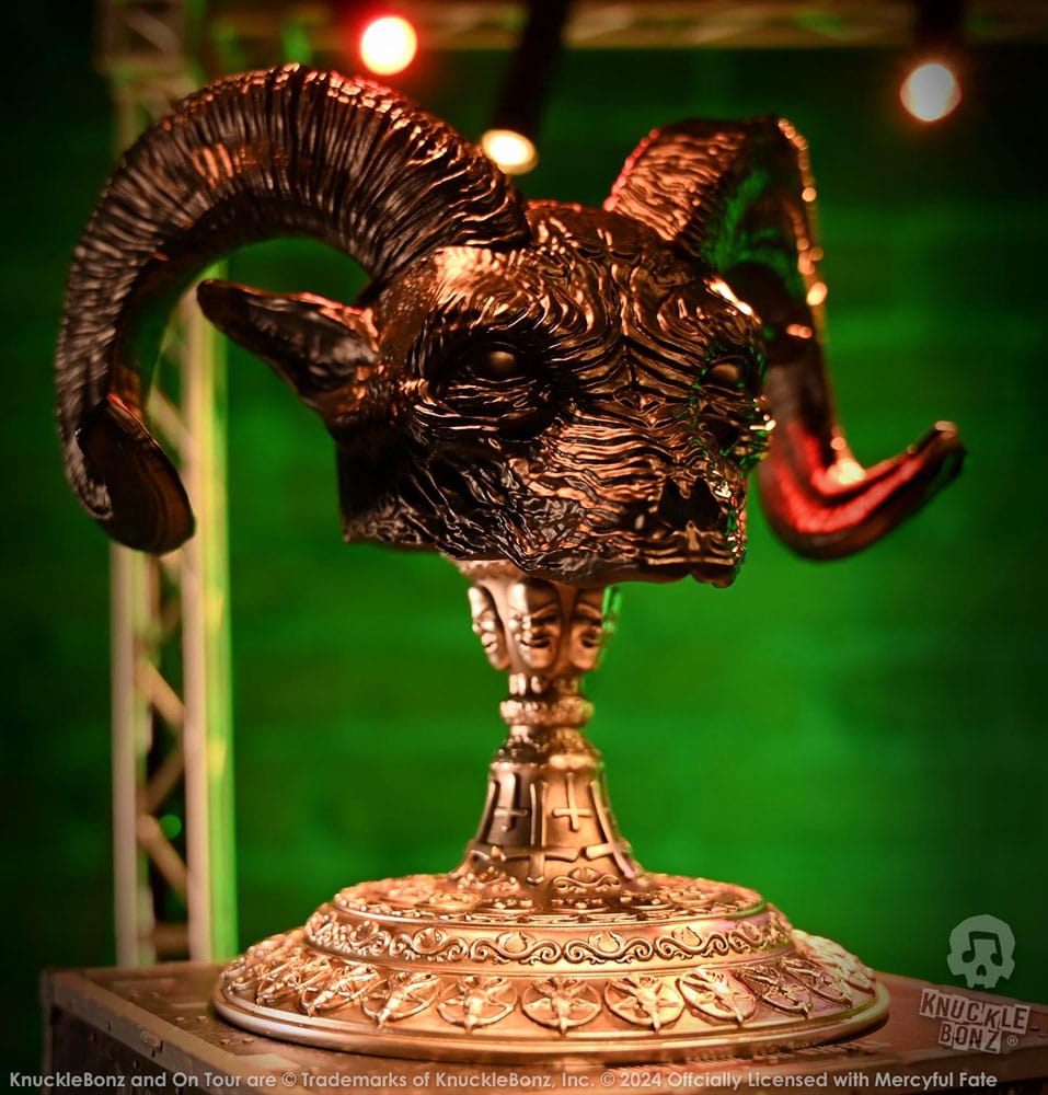 Mercyful Fate Rock Ikonz On Tour Road Case Statue & Stage Mask Set World Tour - Image 13