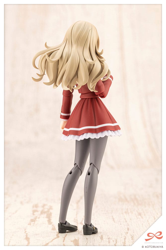 Sousai Shojo Teien Plastic Model Kit 1/10 Emma Koishikawa (St. Iris Gakuen Girl´s High School Winter Clothes) Dreaming Style Imperial Rose 14 cm - Image 7