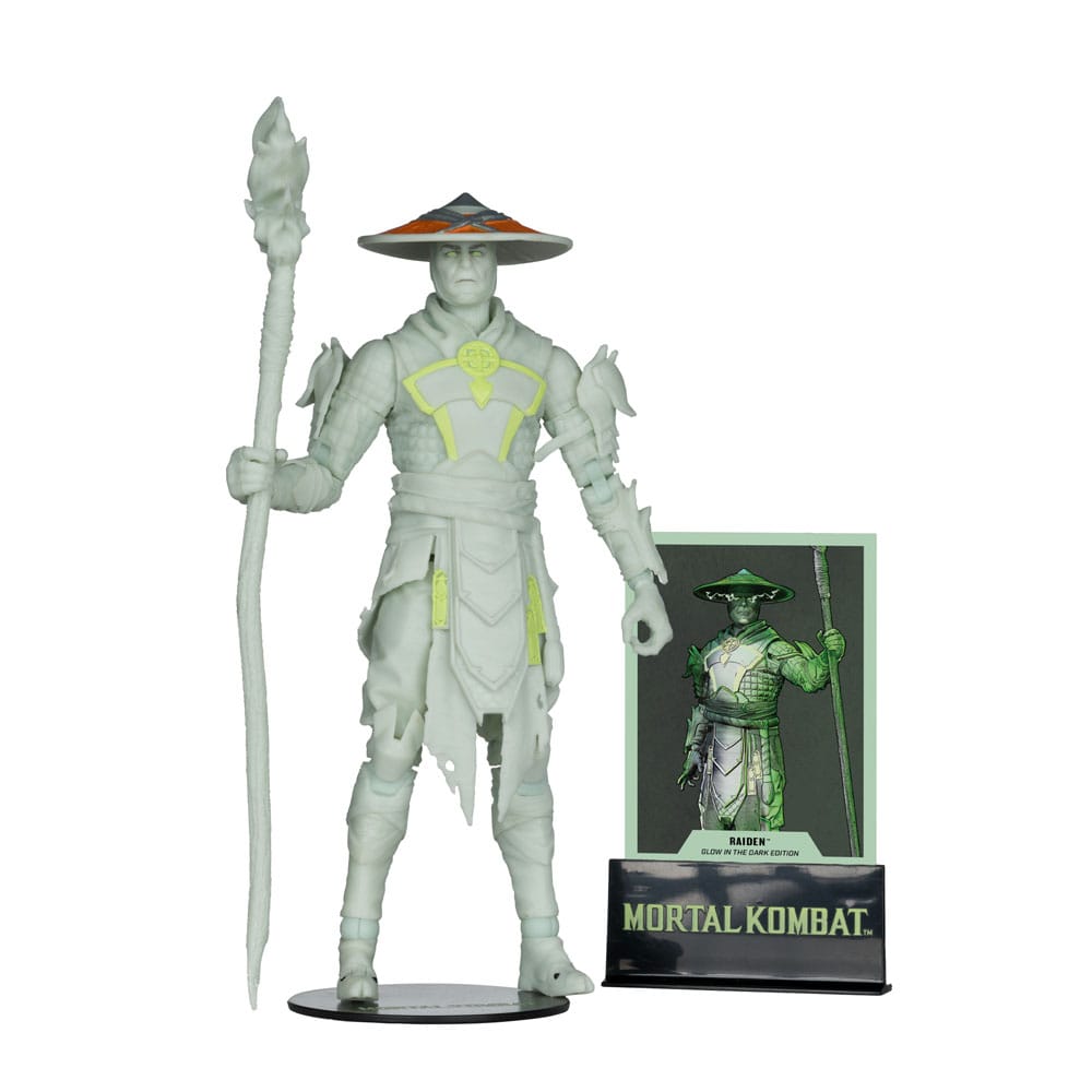 Mortal Kombat Action Figure Glow in the Dark Edition Raiden (Gold Label) 18 cm - Image 2