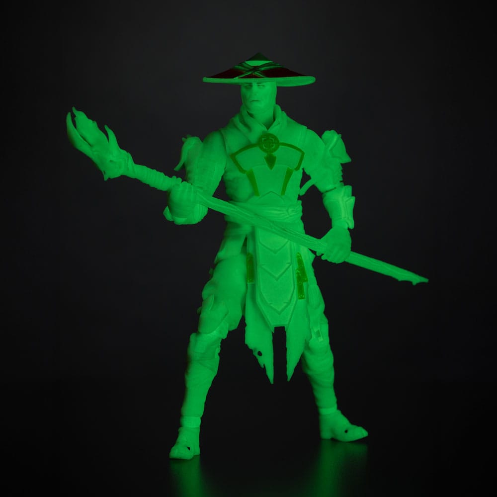 Mortal Kombat Action Figure Glow in the Dark Edition Raiden (Gold Label) 18 cm - Image 4