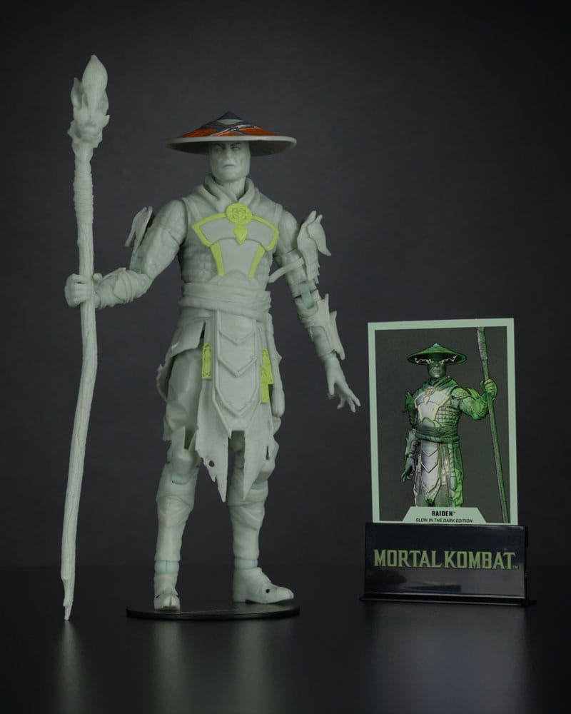 Mortal Kombat Action Figure Glow in the Dark Edition Raiden (Gold Label) 18 cm - Image 11