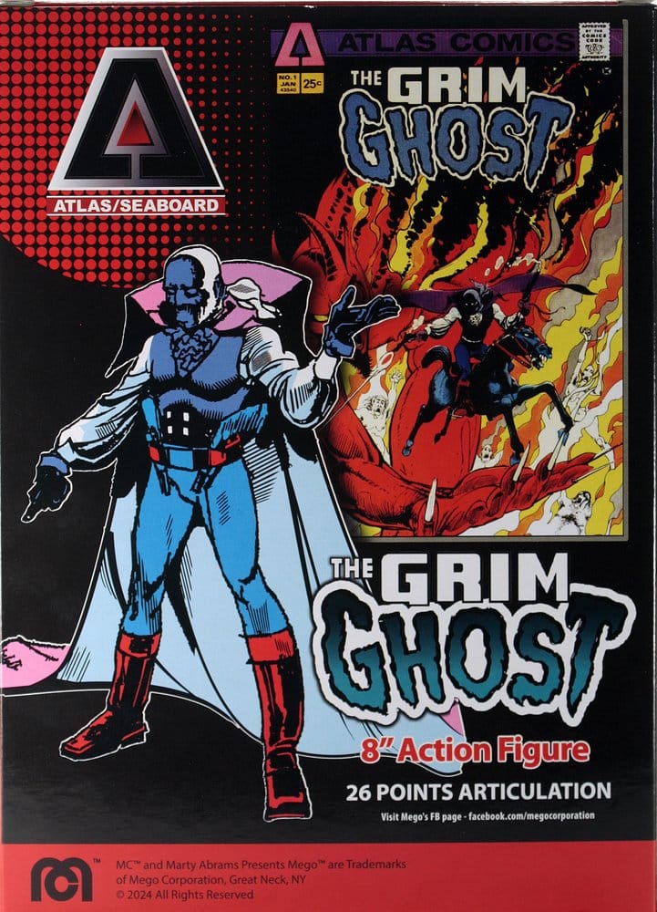 Atlas Comics Action Figure Grim Ghost 20 cm - Image 3