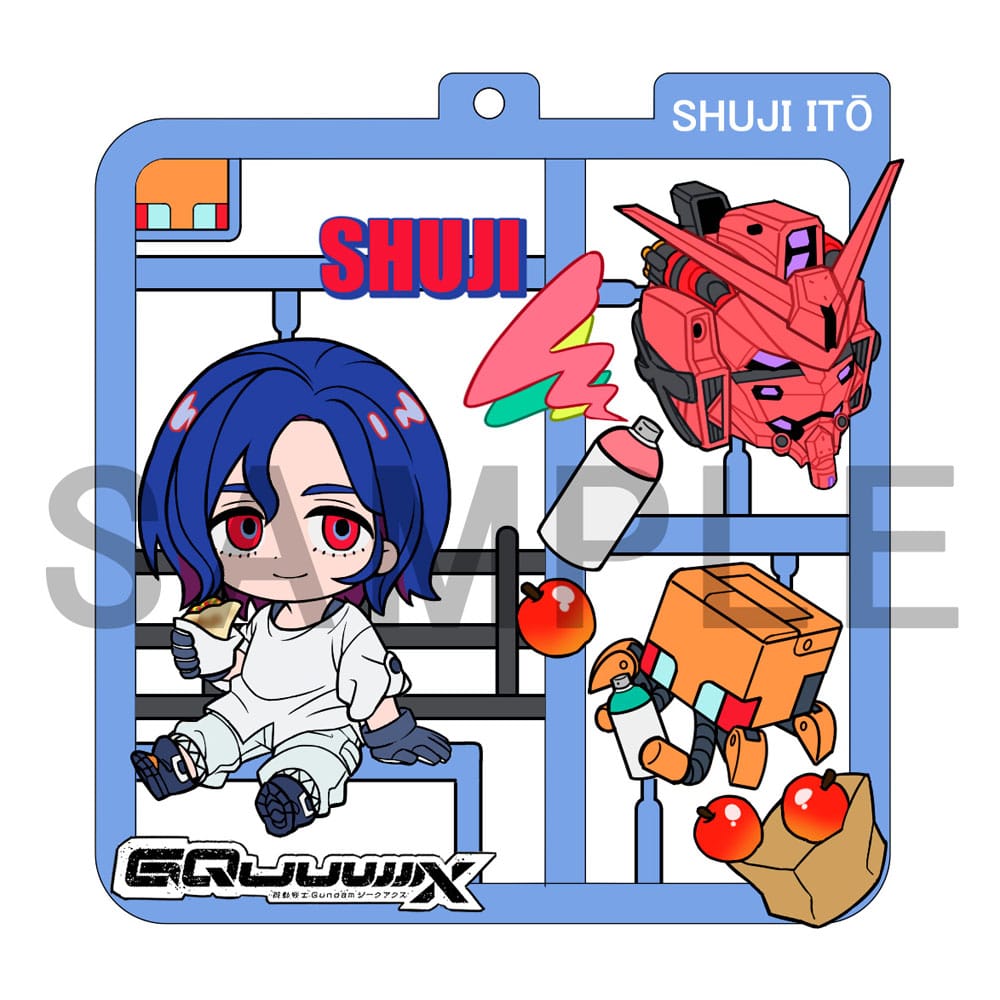 Mobile Suit Gundam GQuuuuuuX Plat Collection Keychain Assortment (4) - Image 4