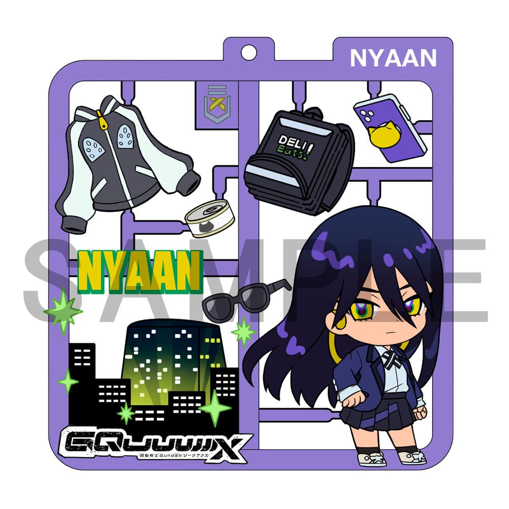 Mobile Suit Gundam GQuuuuuuX Plat Collection Keychain Assortment (4) - Image 5